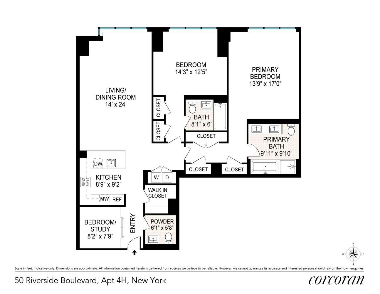 50 Riverside Boulevard, Unit 4H Manhattan, NY 10069 - Photo 12 of 12