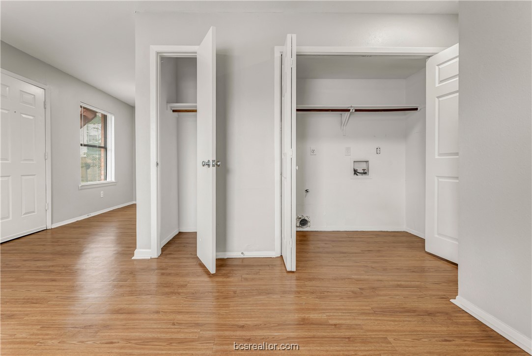 802-804 Navidad Street Bryan, TX 77801 - Photo 32 of 48 a view of empty room with wooden floor