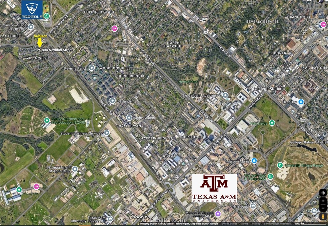 802-804 Navidad Street Bryan, TX 77801 - Photo 5 of 48 a sign that is sitting in a tree