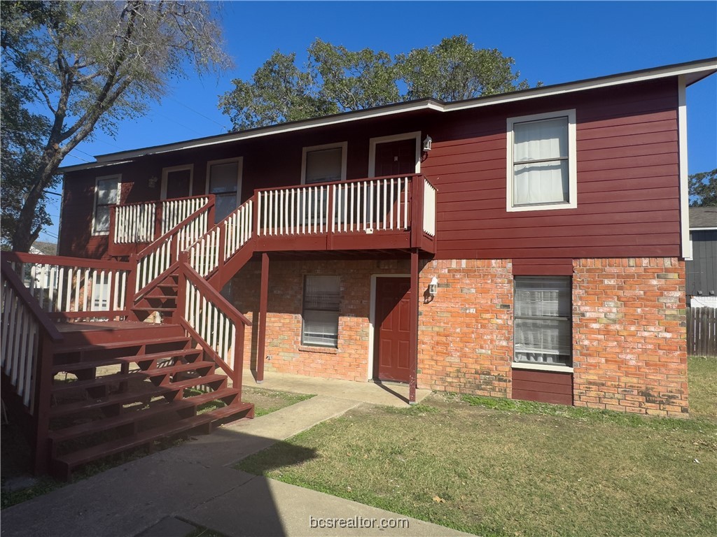 802-804 Navidad Street Bryan, TX 77801 - Photo 7 of 48 a front view of a house with a yard