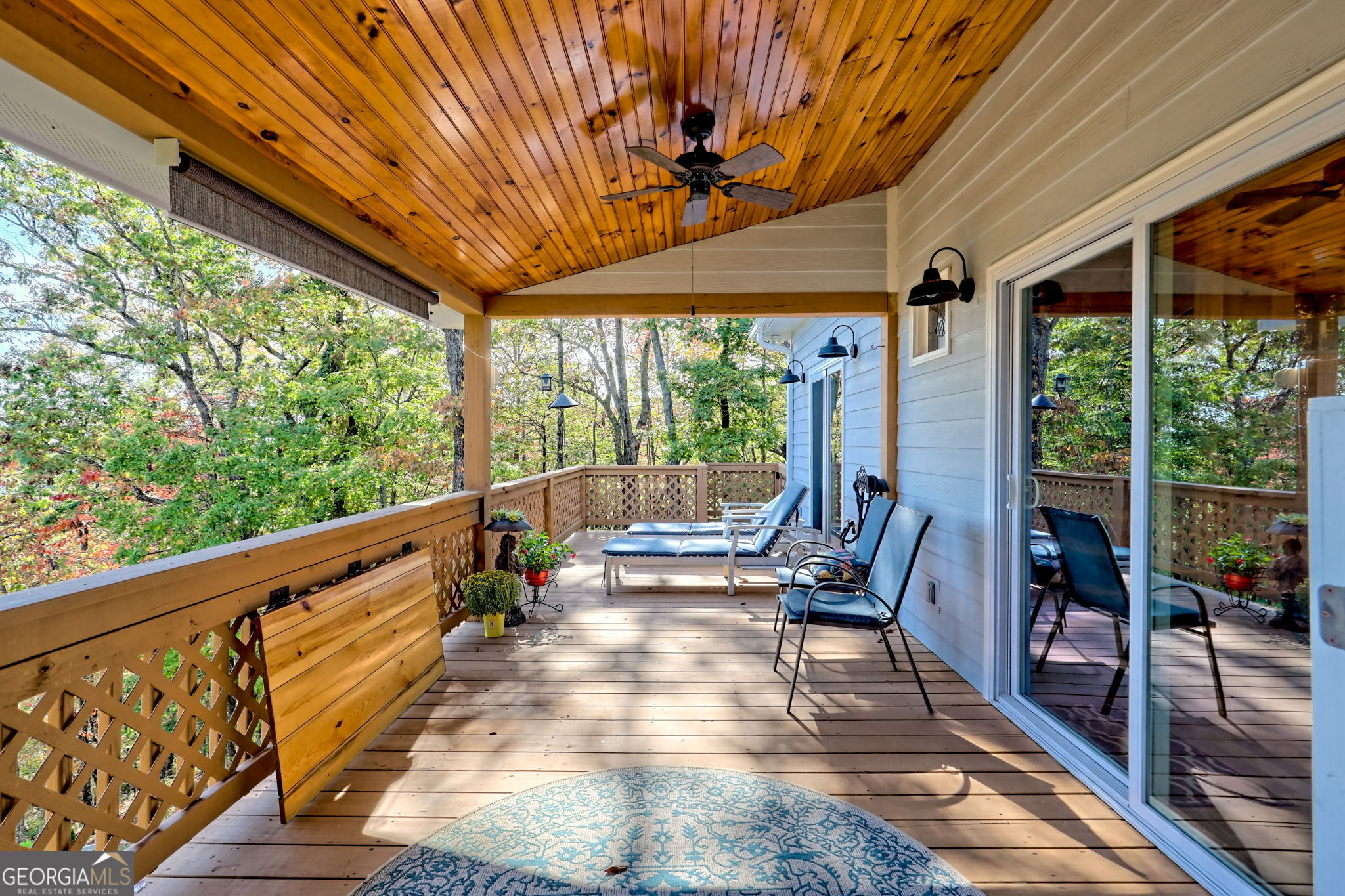 557 Walnut Grove Lane Tiger, GA 30576 - Photo 43 of 75 a view of swimming pool with outdoor seating