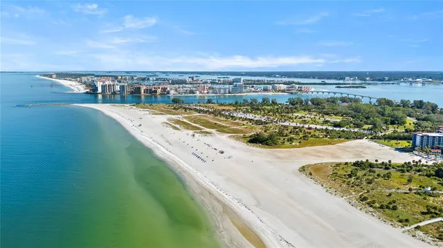 a view of a city with tall buildings