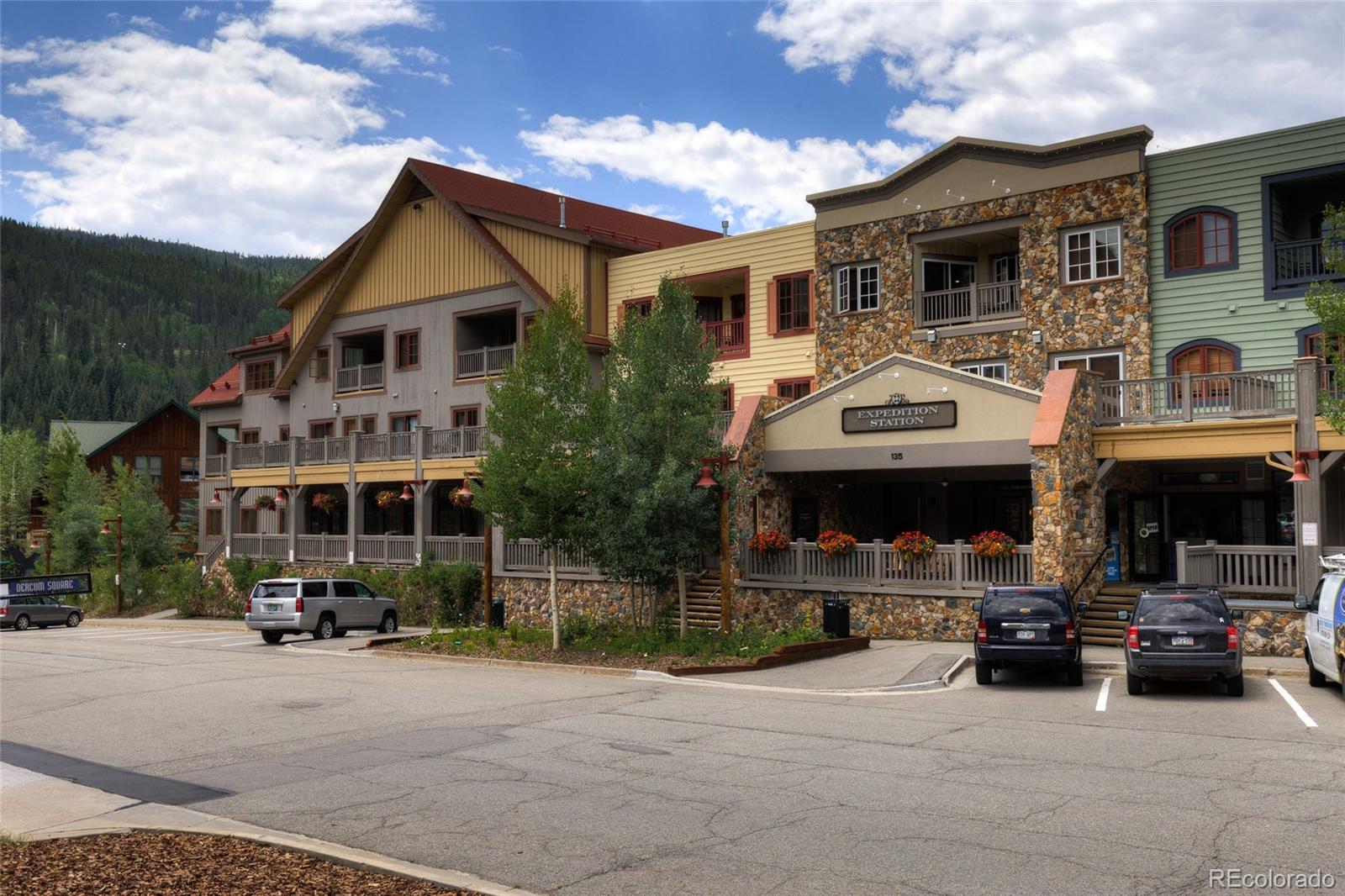 135 Dercum Drive, Unit 8595 Keystone, CO 80435 - Photo 28 of 33 a view of a car park in front of house