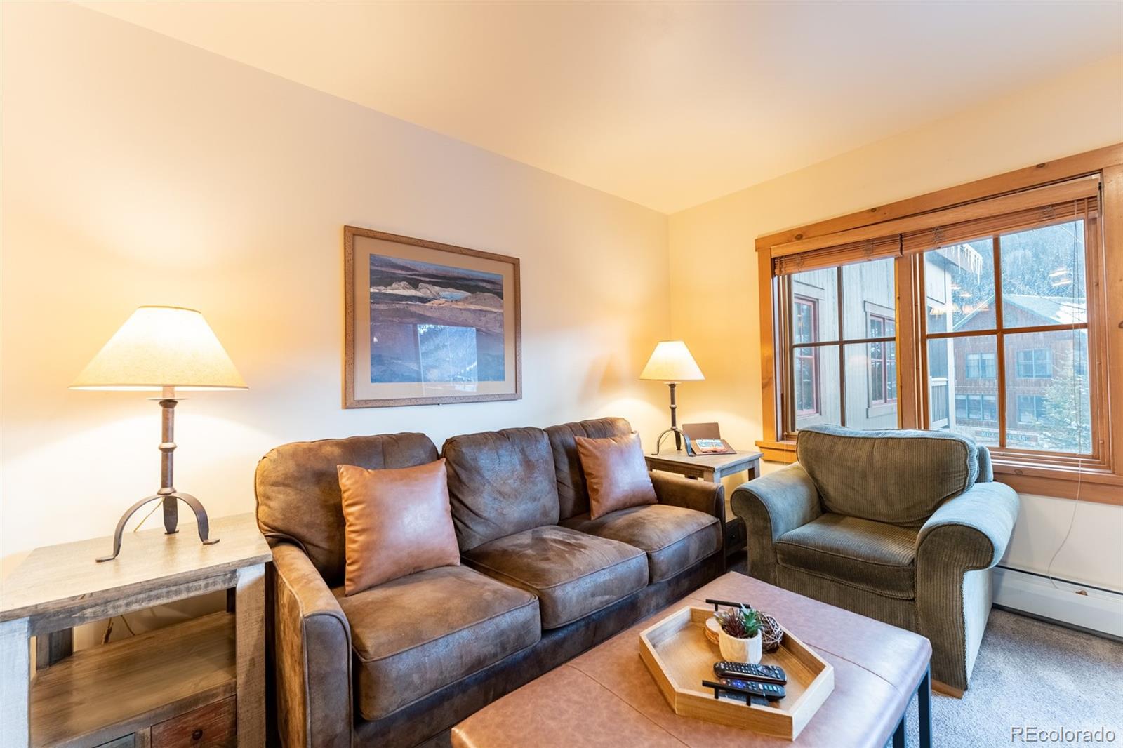 135 Dercum Drive, Unit 8595 Keystone, CO 80435 - Photo 8 of 33 a living room with furniture and a large window