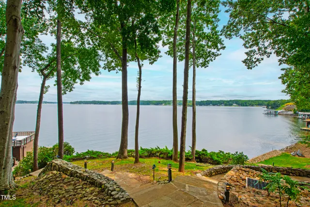 a view of deck with wooden floor