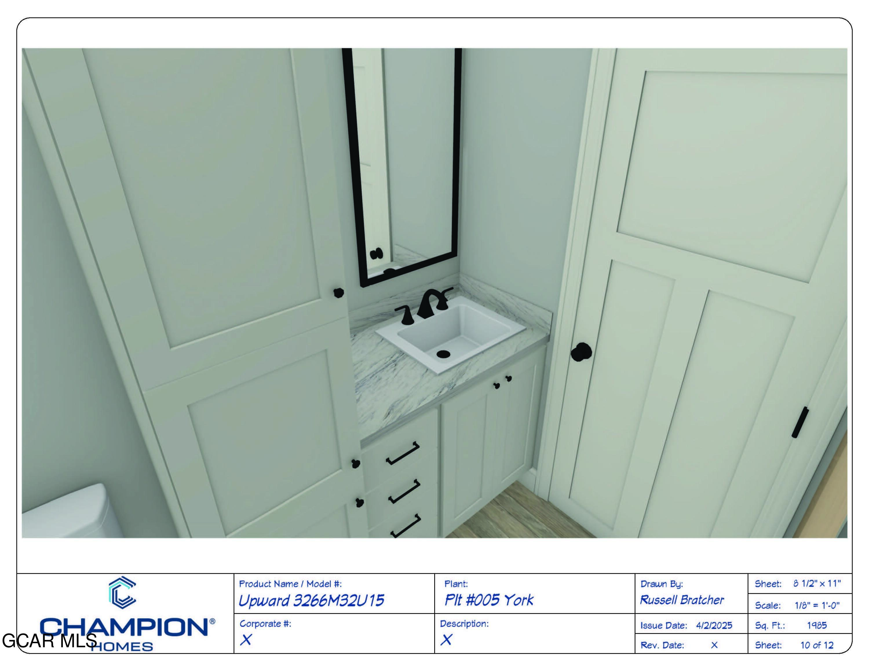 220 Village Road Granby, CO 80446 - Photo 6 of 7 Powder Bathroom _ Rendering _ 4.2026