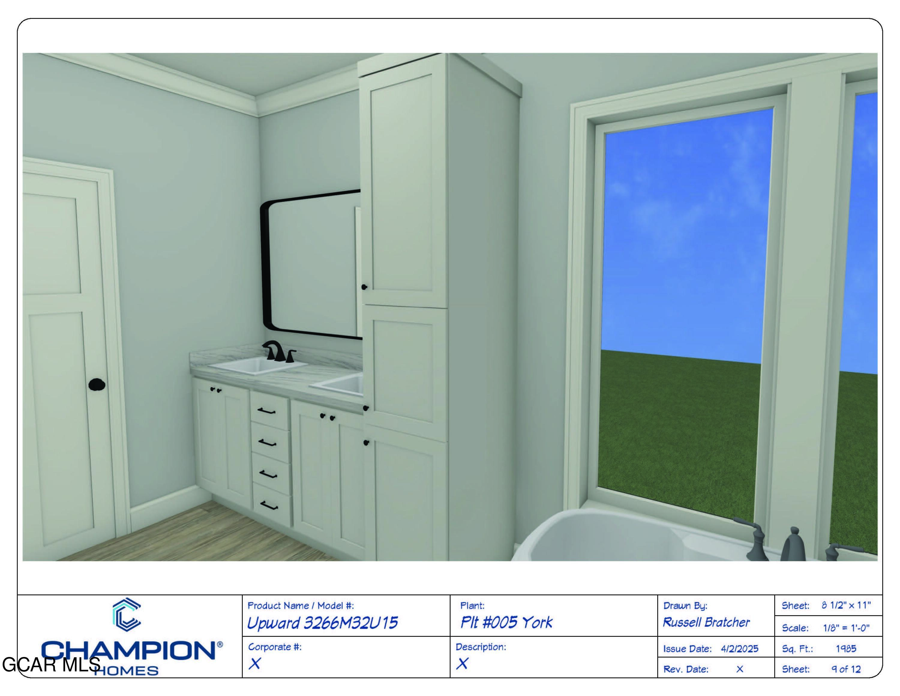220 Village Road Granby, CO 80446 - Photo 7 of 7 Primary Bathroom _ Rendering _ 4.2026