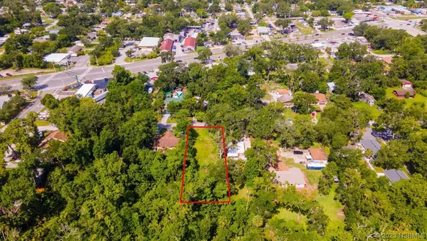 a view of an outdoor space and swimming pool
