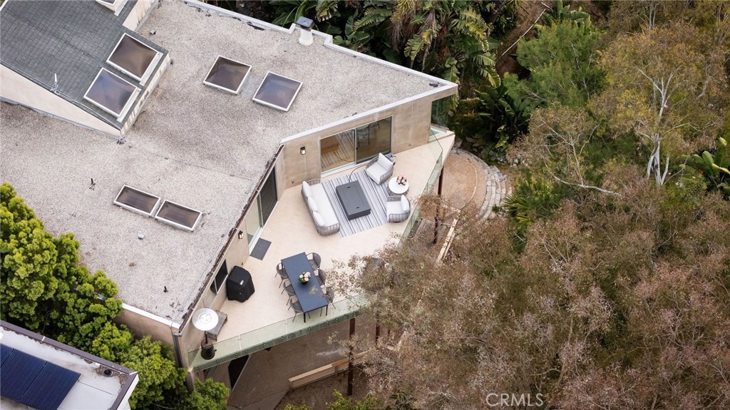 865 Balboa Avenue Laguna Beach, CA 92651 - Photo 43 of 60 an aerial view of a house with a yard