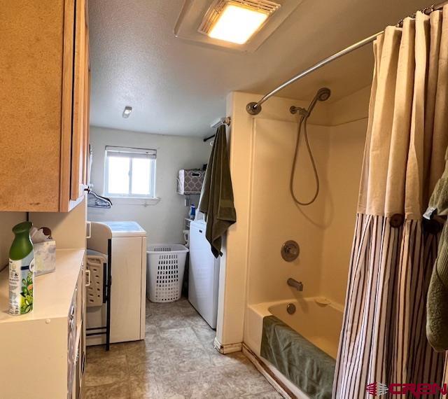 5255 Oviatt Street Mosca, CO 81146 - Photo 7 of 10 a bathroom with a tub sink and mirror
