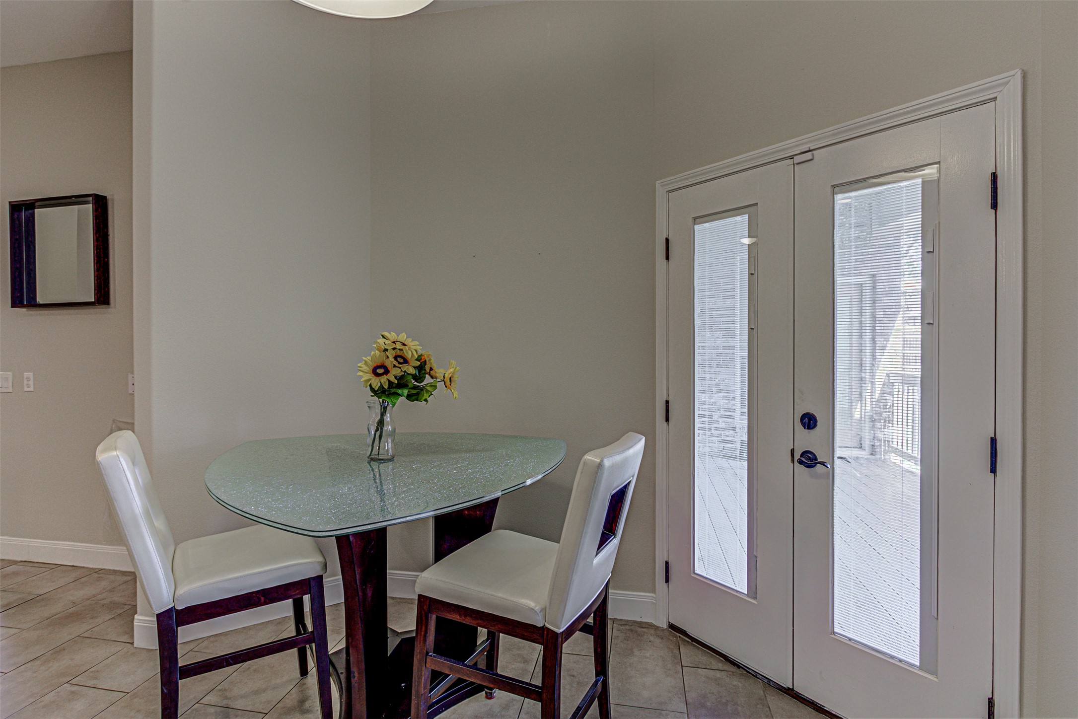 105 Arbors Circle Elgin, TX 78621 - Photo 18 of 40 Dining room featuring french doors and light tile patterned floors