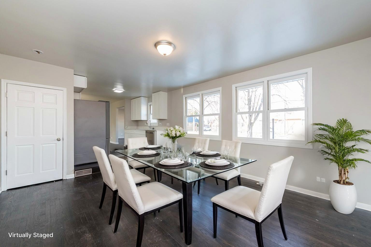 821 12th Street North Chicago, IL 60064 - Photo 14 of 25 a dining room with furniture and wooden floor