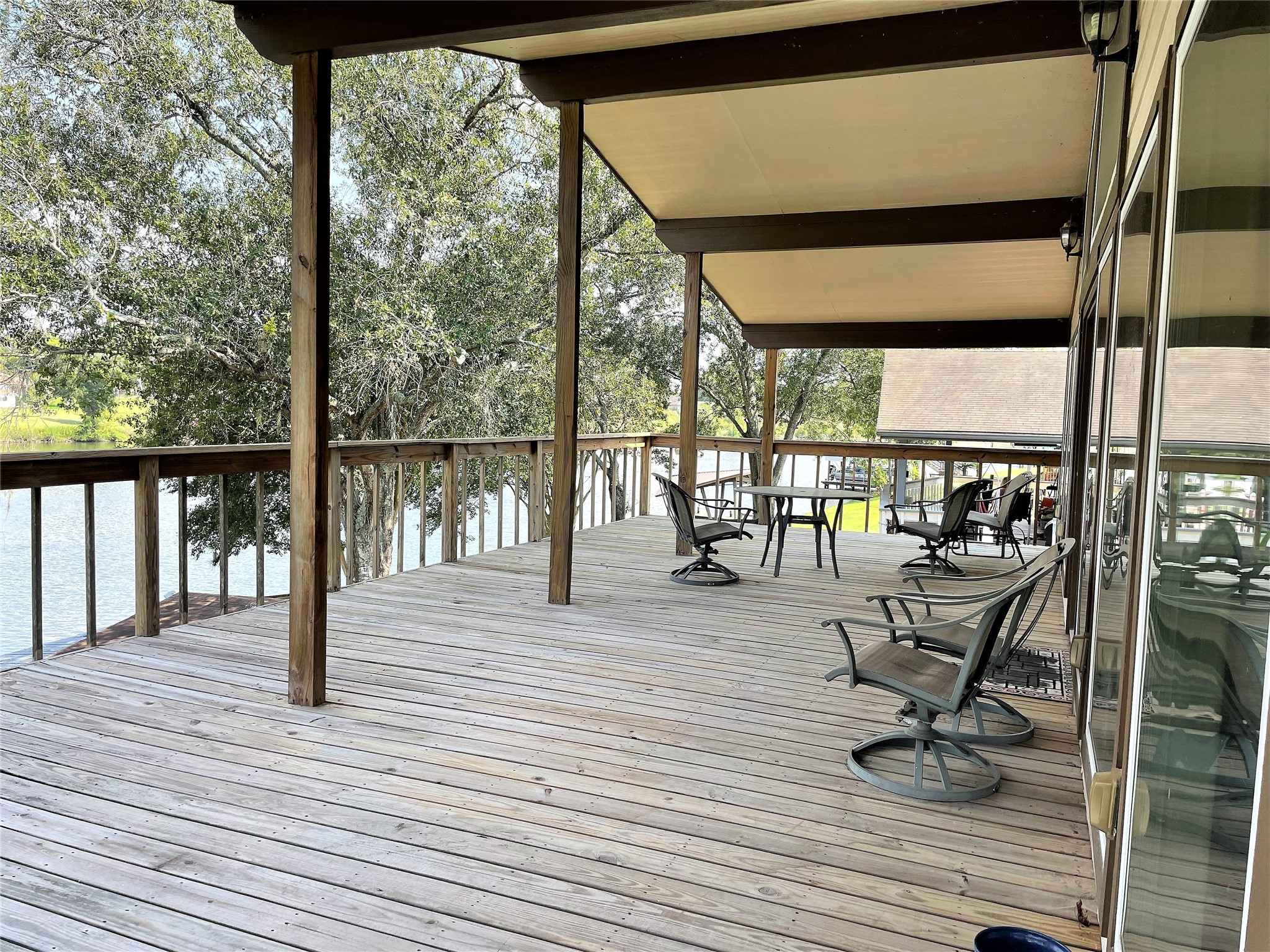 20527 Rio Villa Drive Houston, TX 77049 - Photo 3 of 12 Covered Patio with Plenty of Space