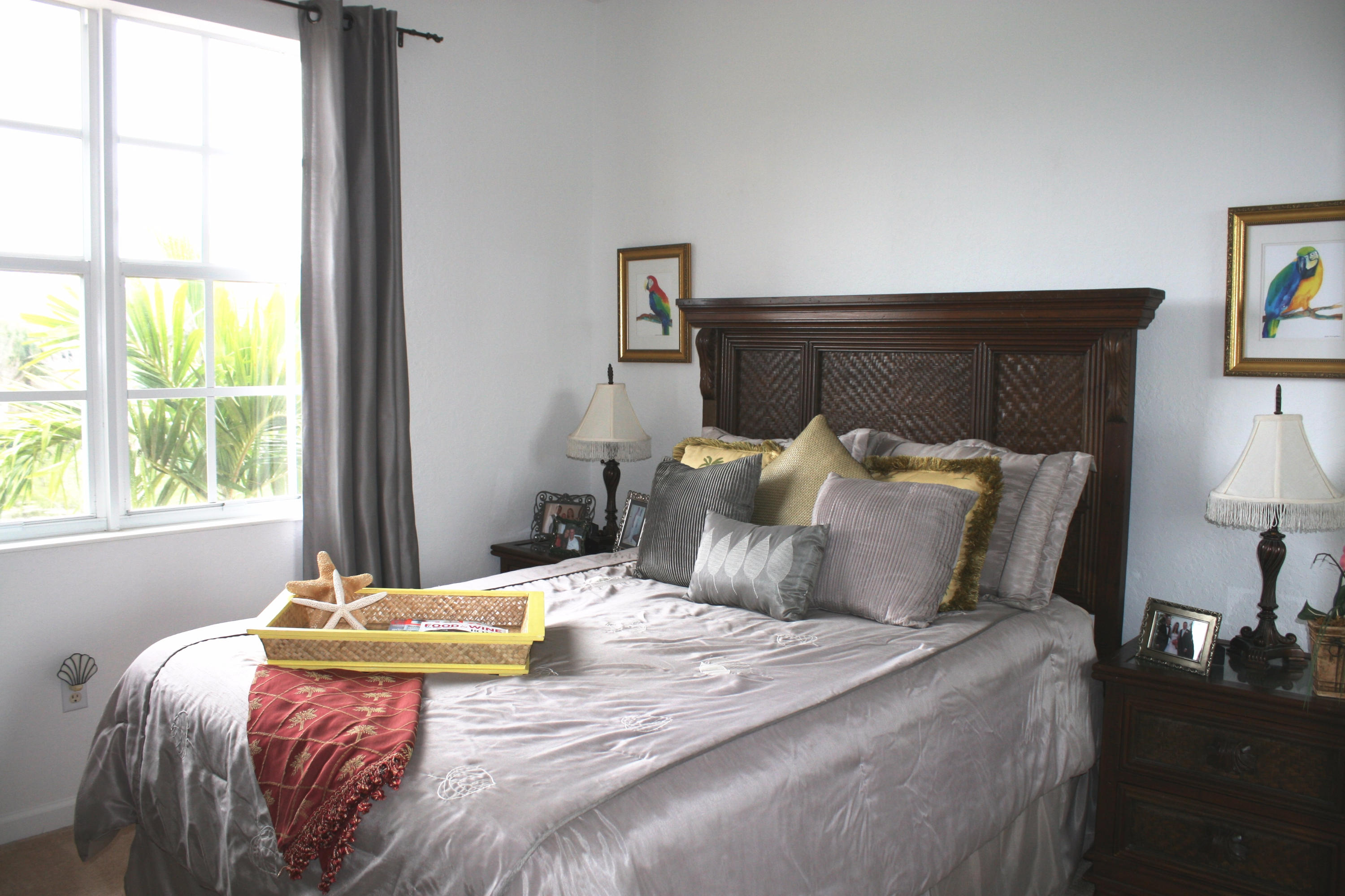 326 Southwest Walking Path Stuart, FL 34997 - Photo 37 of 49 a bedroom with a bed and window