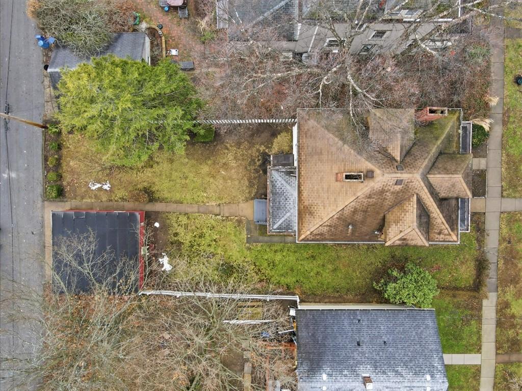 218 10th Street Aspinwall, PA 15215 - Photo 42 of 49 an aerial view of a house with a yard