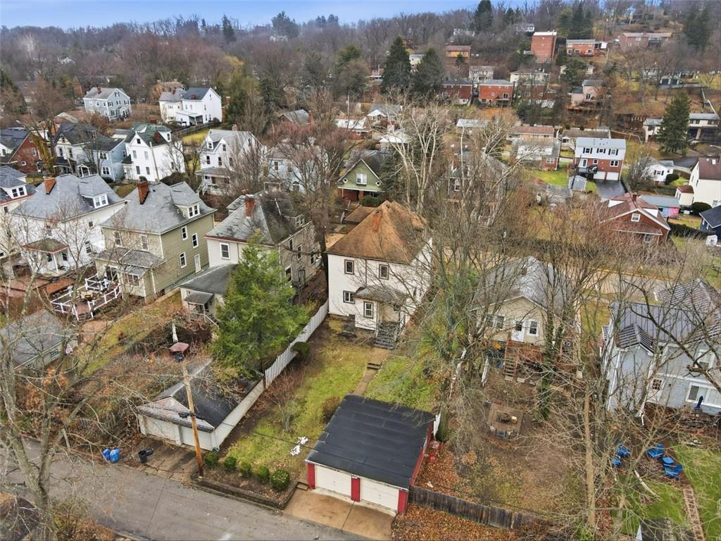 218 10th Street Aspinwall, PA 15215 - Photo 45 of 49 an aerial view of a house with a yard