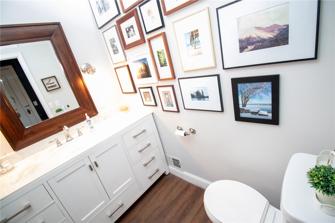 13 Cherry Street Lyons, NY 14489 - Photo 38 of 44 Half bath down stairs next to kitchen