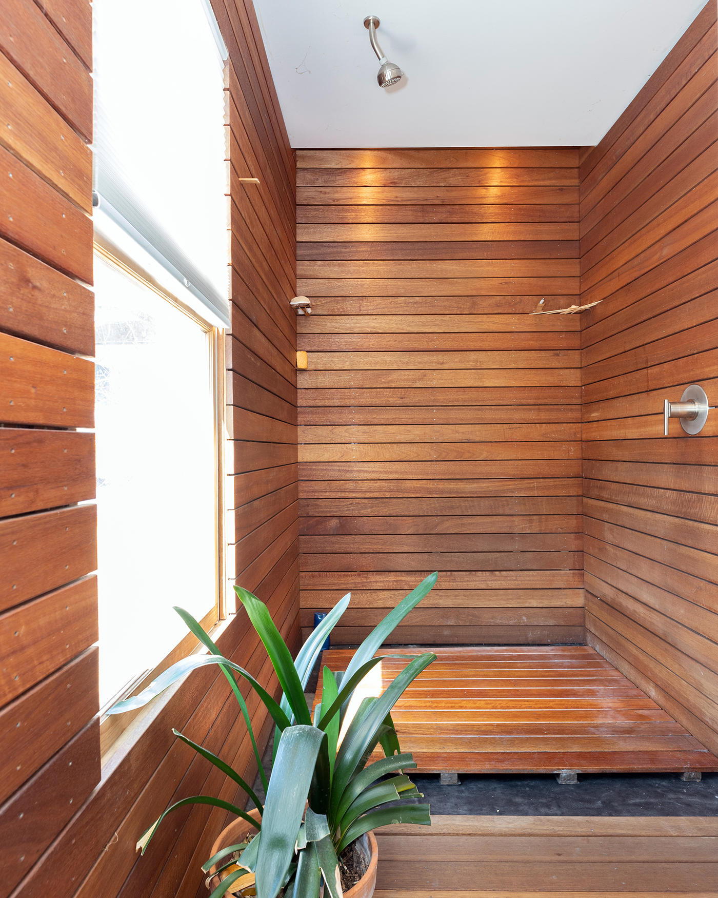 26 Union Street Camden, ME 04843 - Photo 15 of 28 Guest house Walk-in teak shower