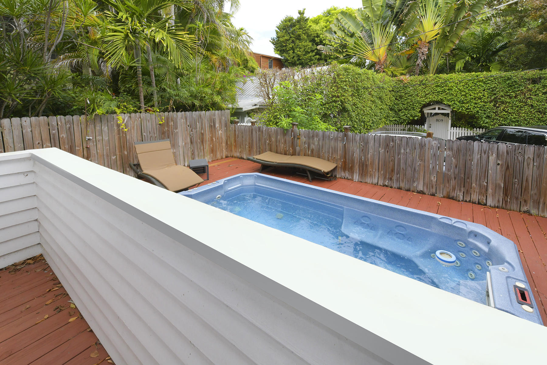 419 William Street, Unit 3 Key West, FL 33040 - Photo 11 of 12 a view of outdoor space with deck and yard