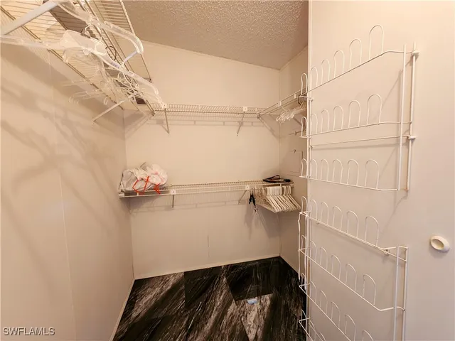 a view of walk in closet