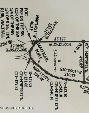 $35,500 | Lot #6 Jessie Stogner Road, Sandy Hook, MS 39478