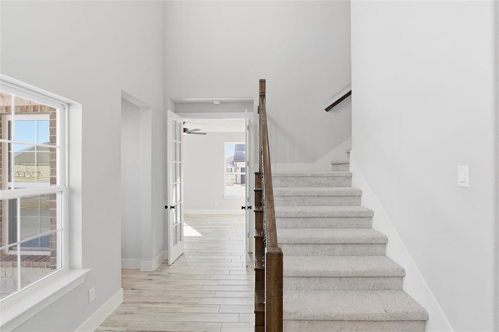 290 Cofer Road Leonard, TX 75452 - Photo 35 of 40 a view of entryway and hall with wooden floor