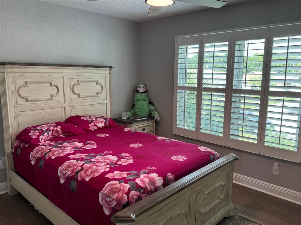 5221 Spike Horn Drive New Port Richey, FL 34653 - Photo 22 of 34 a bed sitting in a bedroom next to a window