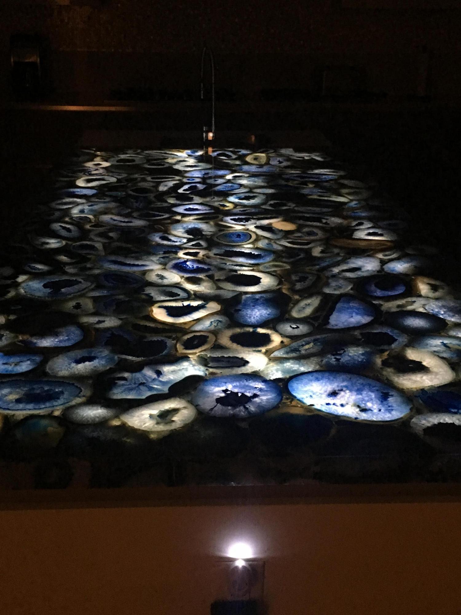 800 Harbour Drive Boca Raton, FL 33431 - Photo 17 of 35 Blue agate countertop from Italy.