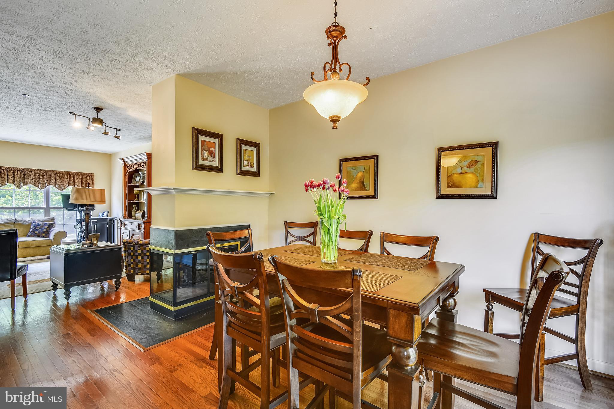 Dining Area With Hardwood Floor