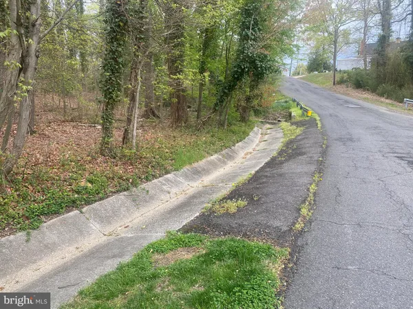 a view of a pathway with a yard