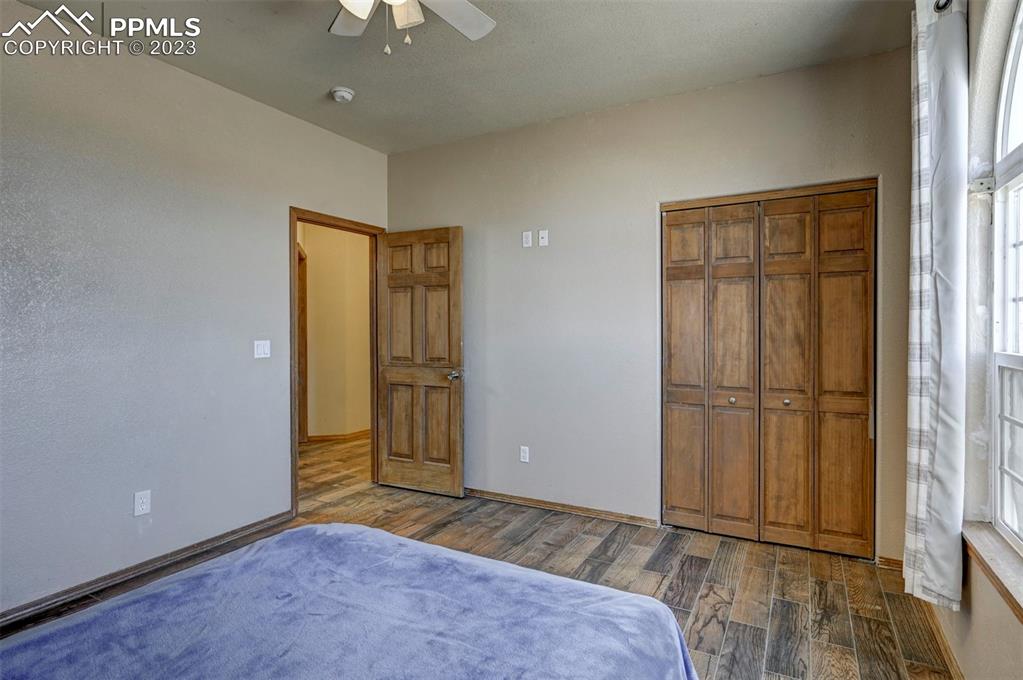 31790 Sanborn Road Yoder, CO 80864 - Photo 23 of 50 a view of a bedroom with closet area