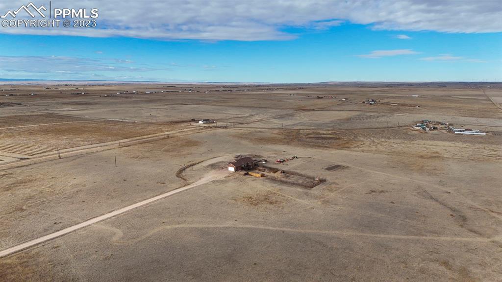 31790 Sanborn Road Yoder, CO 80864 - Photo 45 of 50 a view of a room with an ocean view