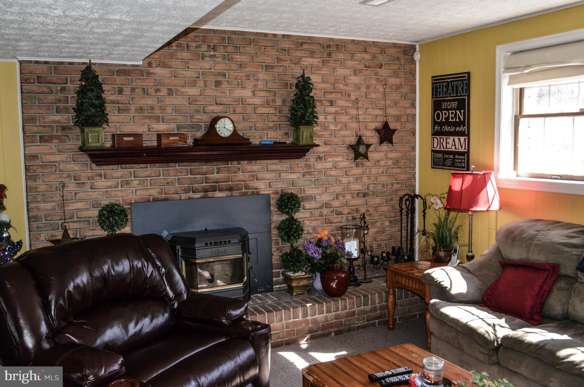 2504 Fox Road Fallston, MD 21047 - Photo 22 of 30 Family Room with Pellet Stove