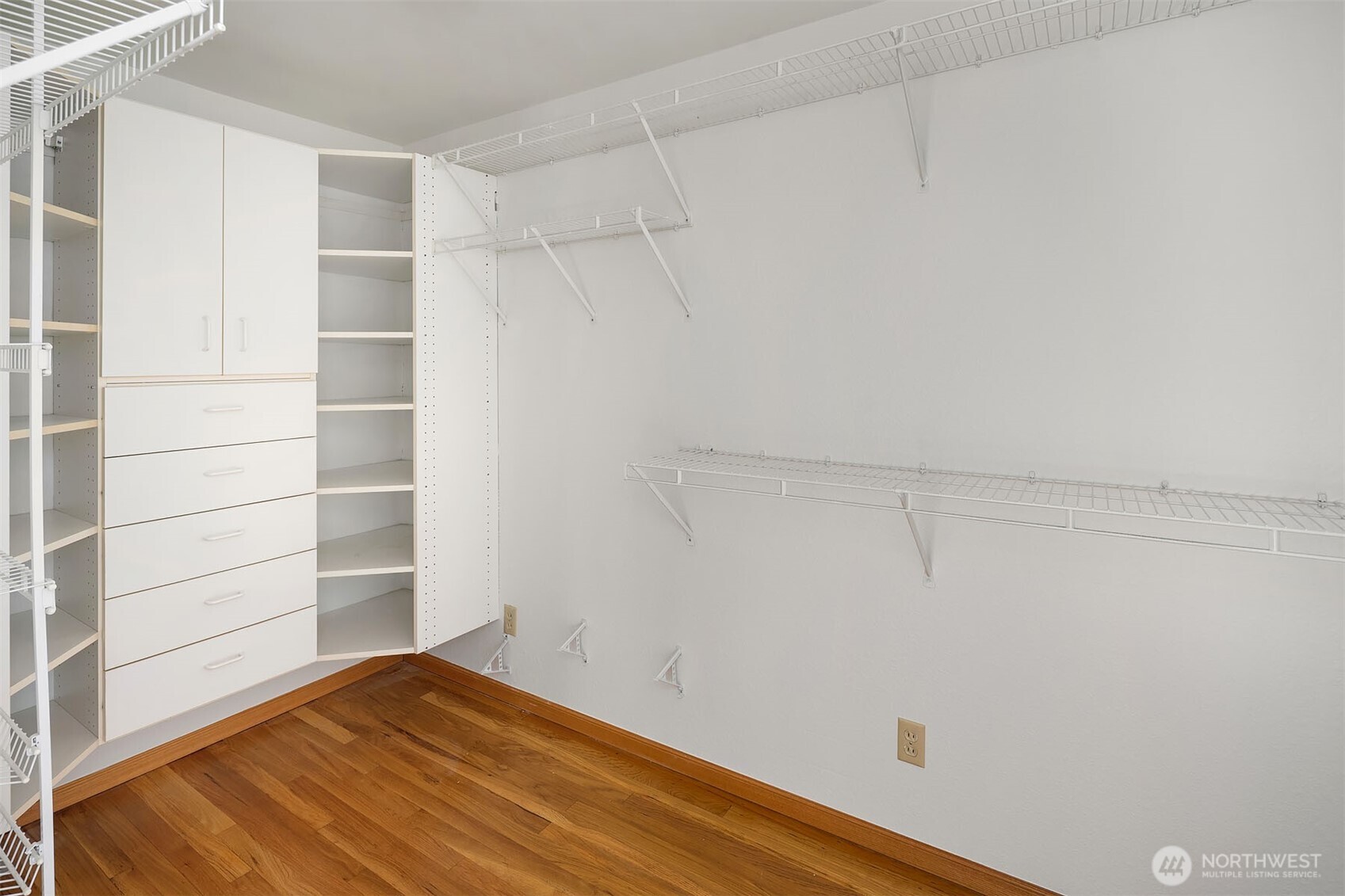 1718 128th Avenue Southeast Bellevue, WA 98005 - Photo 15 of 40 a view of an empty walk in closet