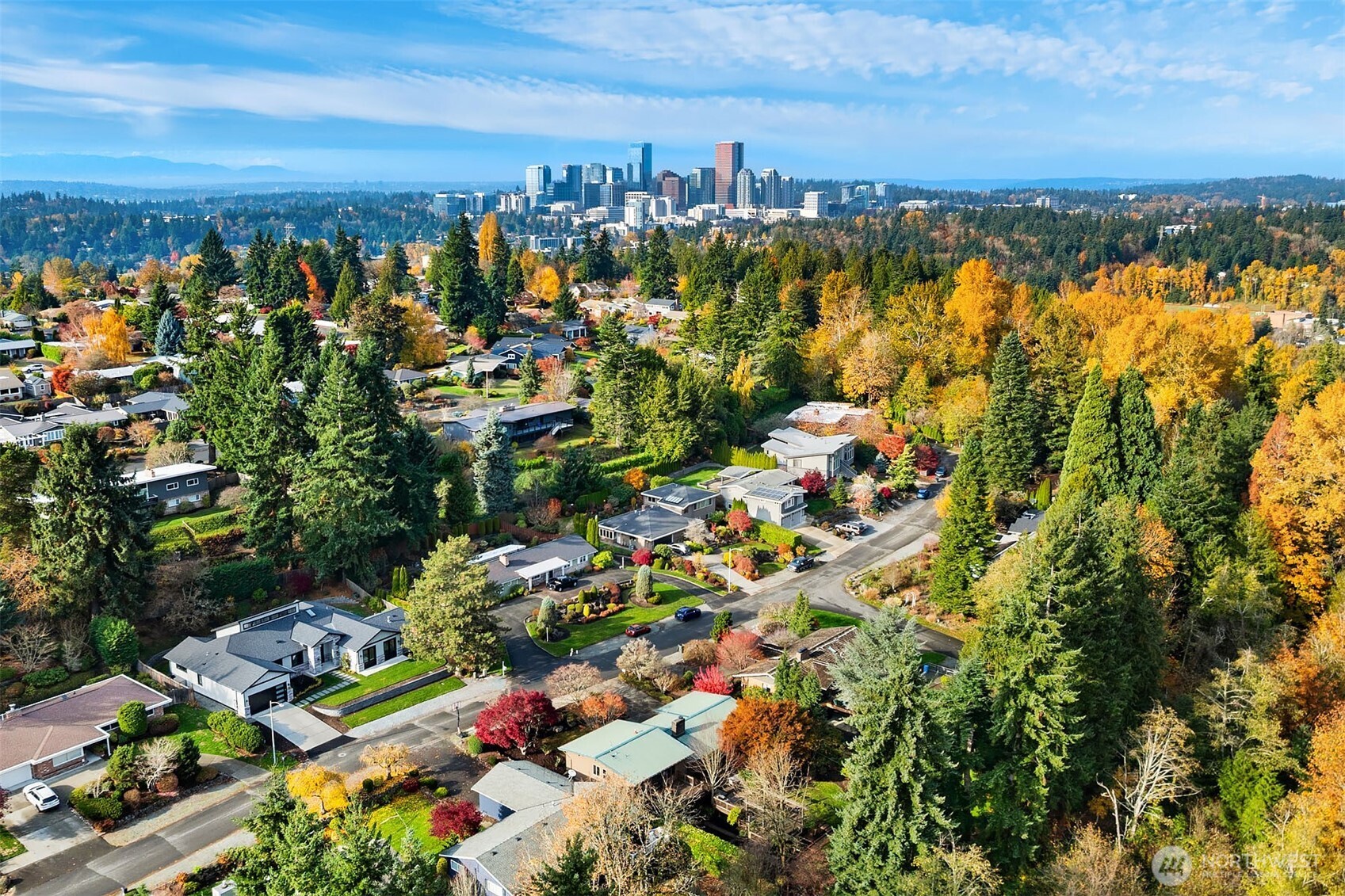 1718 128th Avenue Southeast Bellevue, WA 98005 - Photo 39 of 40 a view of a city
