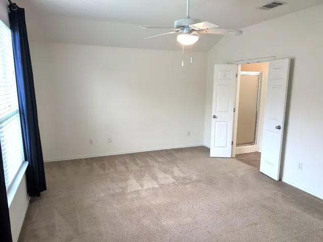 a view of closet area