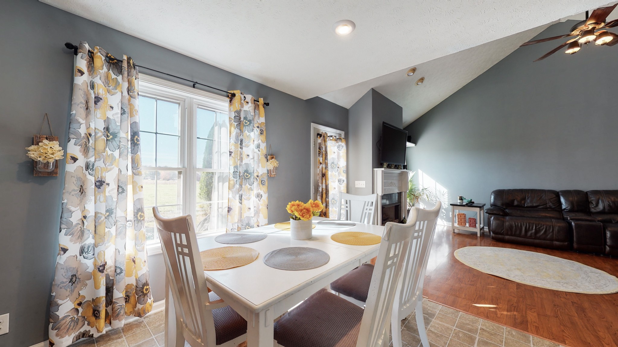 184 Foxrun Springfield, TN 37172 - Photo 10 of 20 a view of a dining room with furniture window and wooden floor