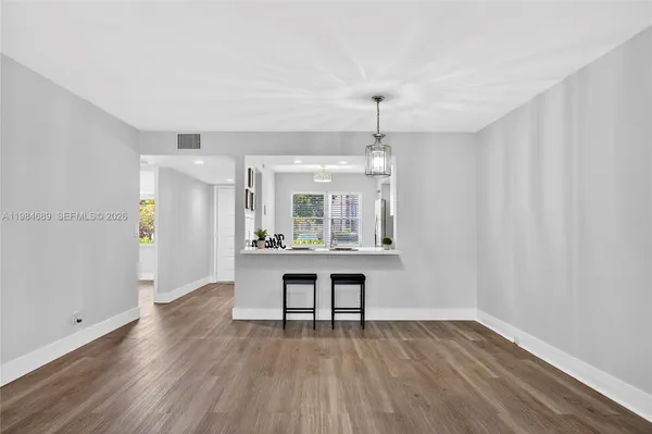wooden floor in an empty room