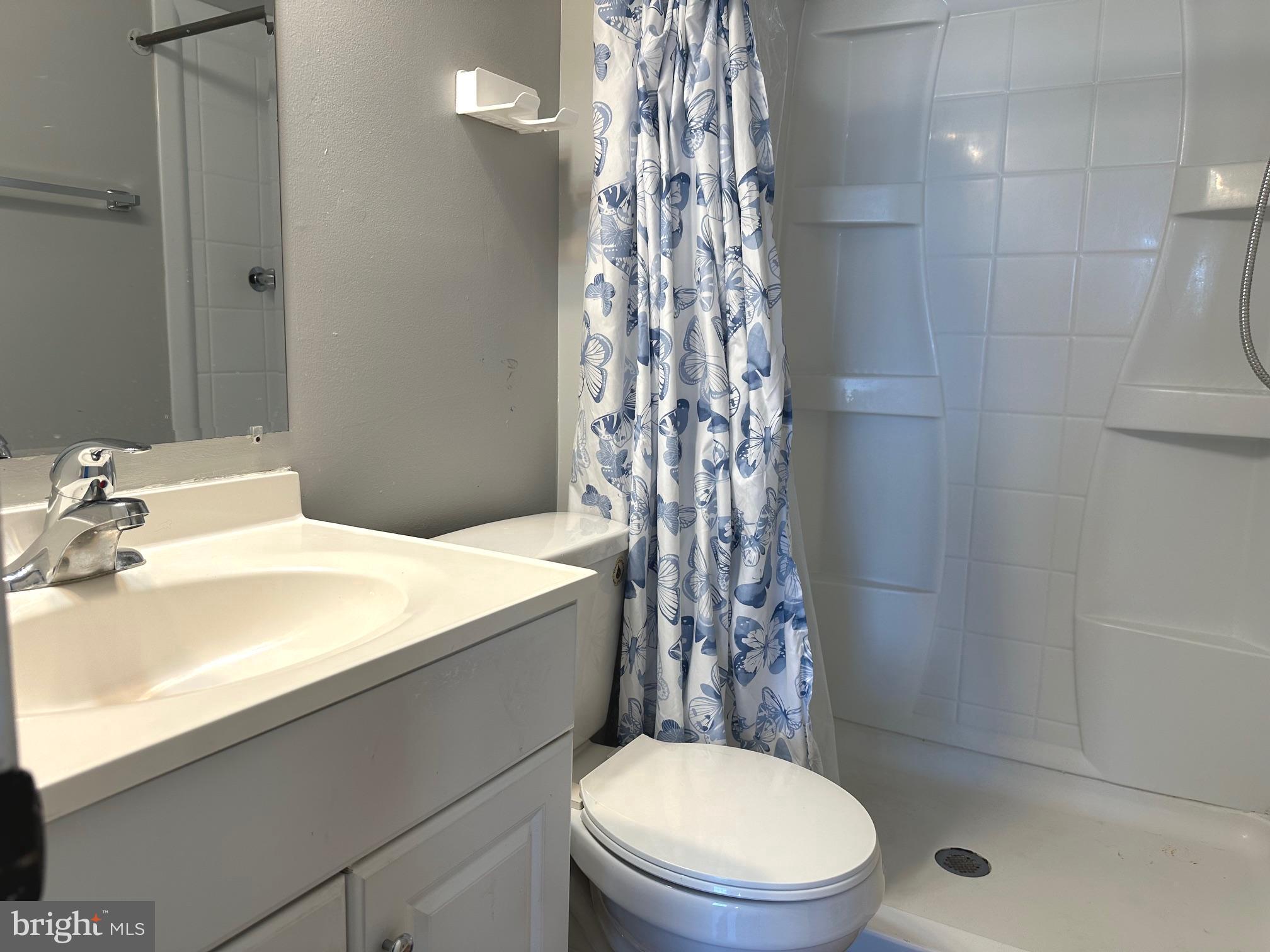 9078 McClellan Common Manassas, VA 20110 - Photo 22 of 25 a bathroom with a sink a toilet and shower