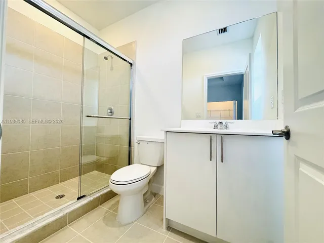 an empty room with a natural light