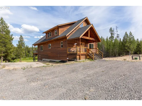 a backyard of a house