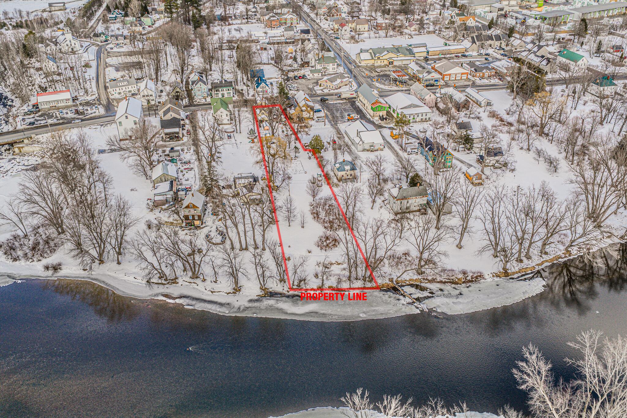 19 Main Street Dixfield, ME 04224 - Photo 12 of 38 drone Dixfield PROPERTY LINE 2