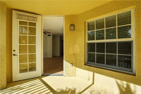 a view of front door