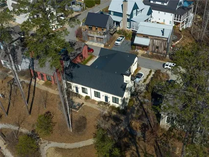 a partial view of the house