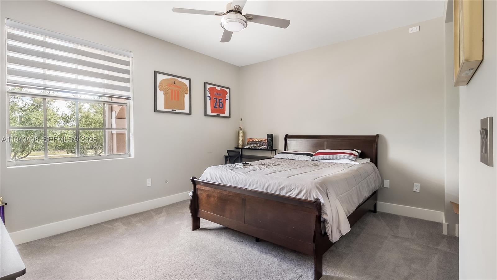 17739 Southwest 54th Street Miramar, FL 33029 - Photo 23 of 47 a bedroom with a bed and window