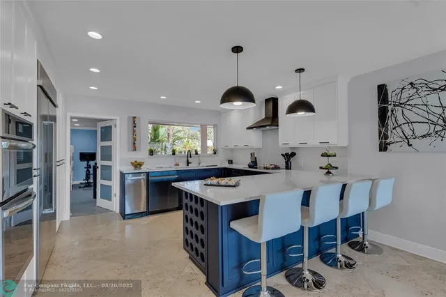 a spacious bedroom with a bed and a couch