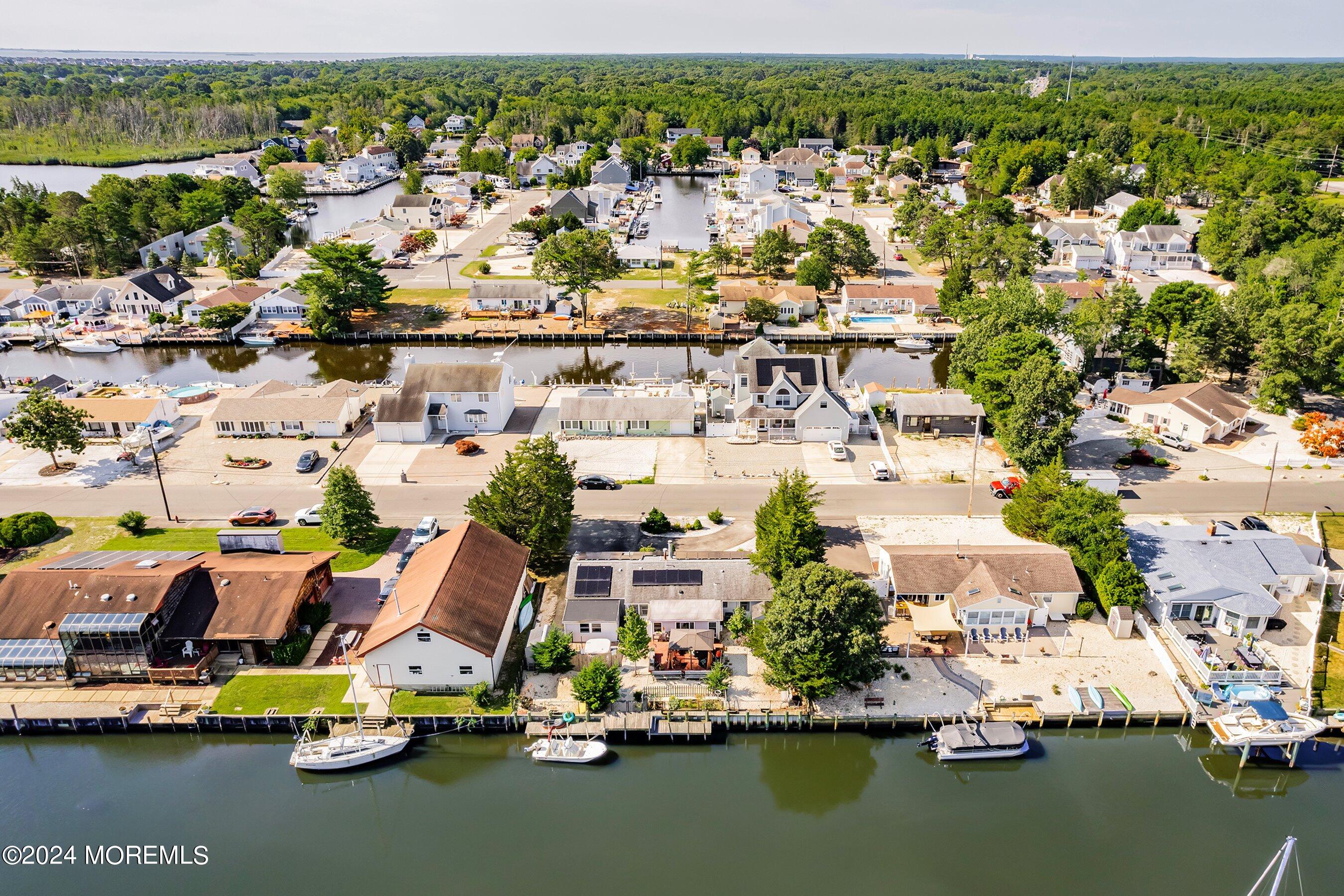 31 Cedar Run Road Bayville, NJ 08721 - Photo 29 of 34 a view of a city with lake view