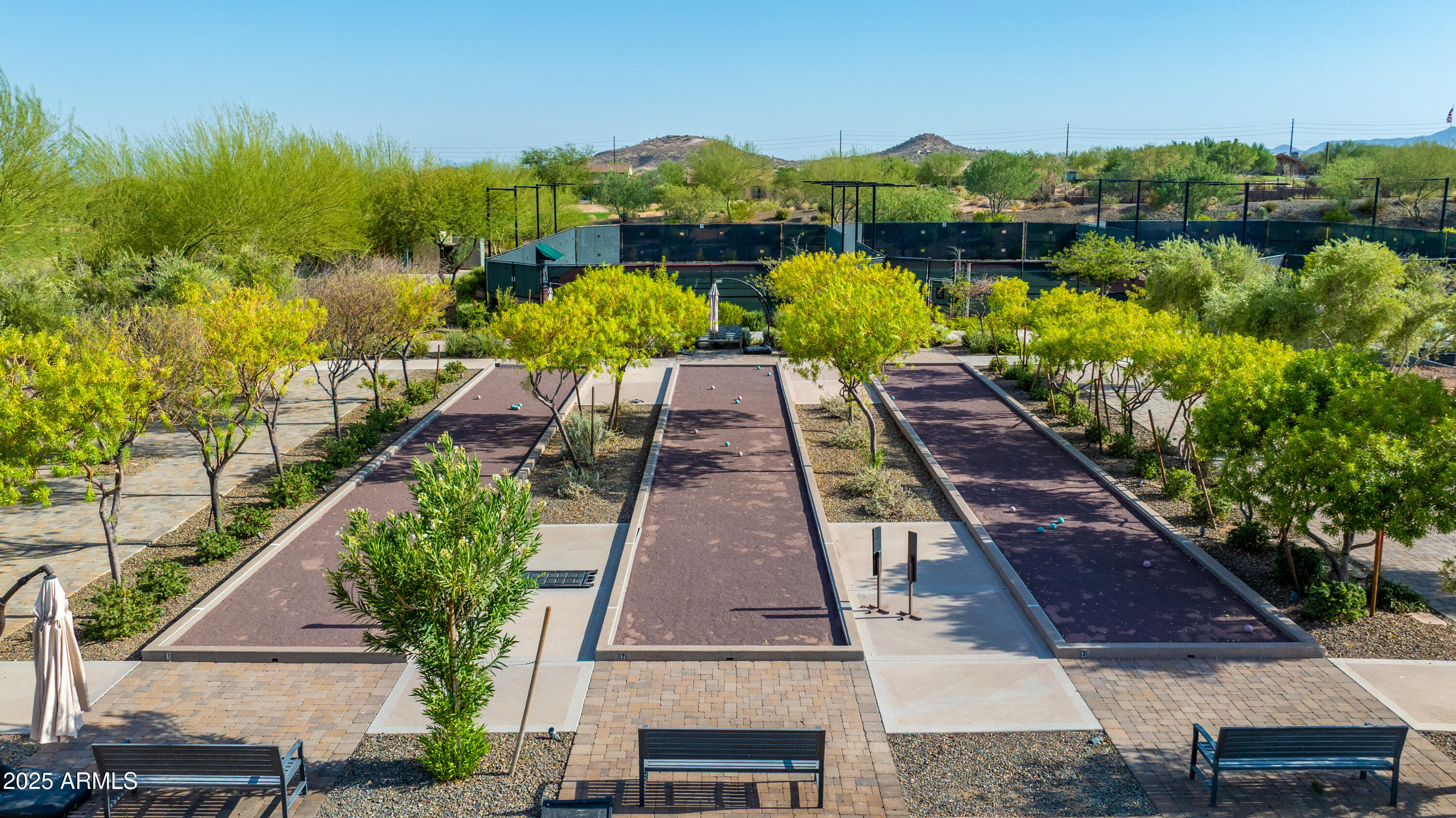 17621 Blaze Lane Rio Verde, AZ 85263 - Photo 56 of 57 an aerial view of a house with a yard and lake view