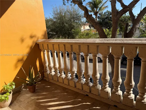 a view of a house with a porch