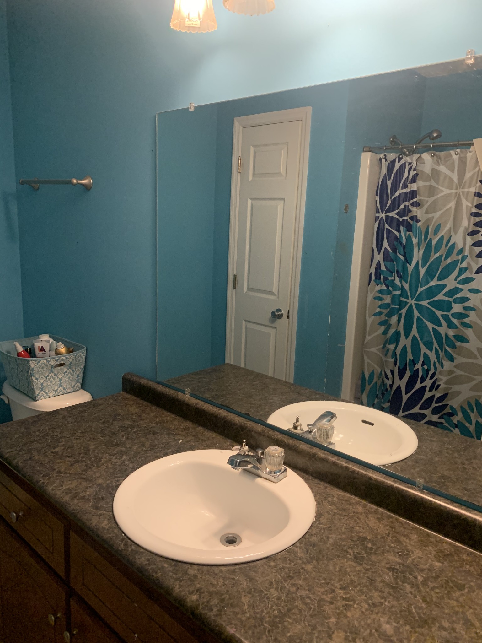 11 Myrick Road Flintville, TN 37335 - Photo 8 of 19 a bathroom with a granite countertop sink and a mirror